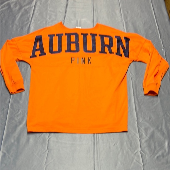Victoria’s Secret pink brand auburn university long sleeve crew neck size large - Picture 7 of 13